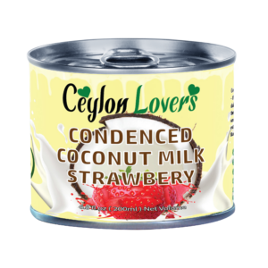 Condensed coconut milk and its flavored