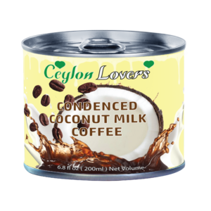 Condensed Coconut milk with coffee